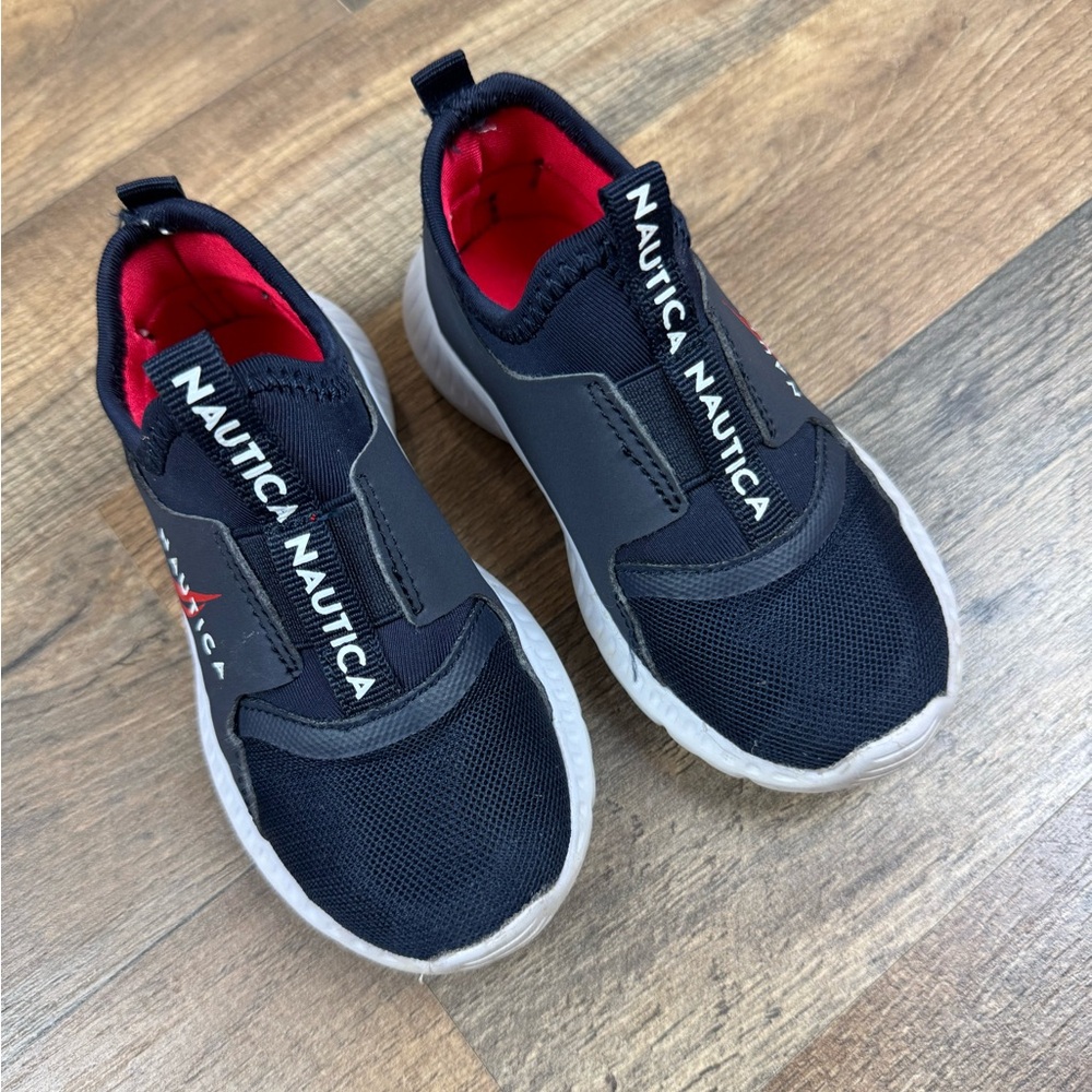 Nautica Kids Navy Slip-On Shoes (8 Toddler)